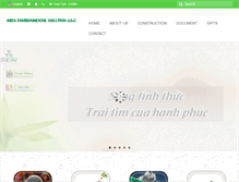 Tablet Screenshot of moitruongxanh.vn